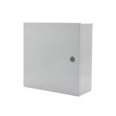 Gabinete de Acero, Uso Interior (Nema 1)  de 80 x 60 x 20 cm con Placa Interna / Tipo Telefónico.